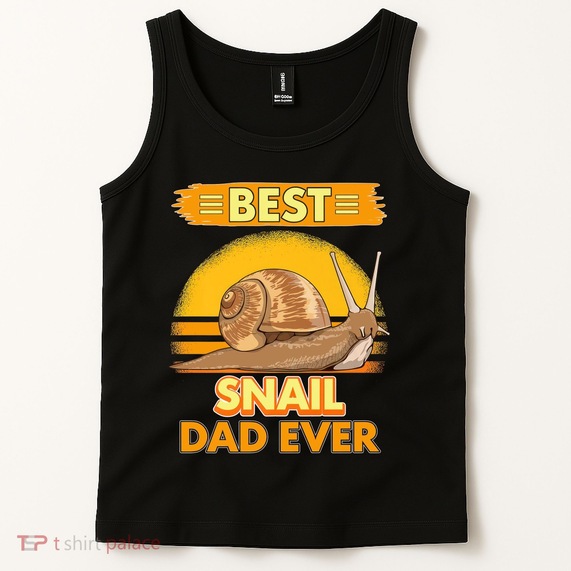  Best Snail Dad Ever Father's Day Slug Snails Tank Top