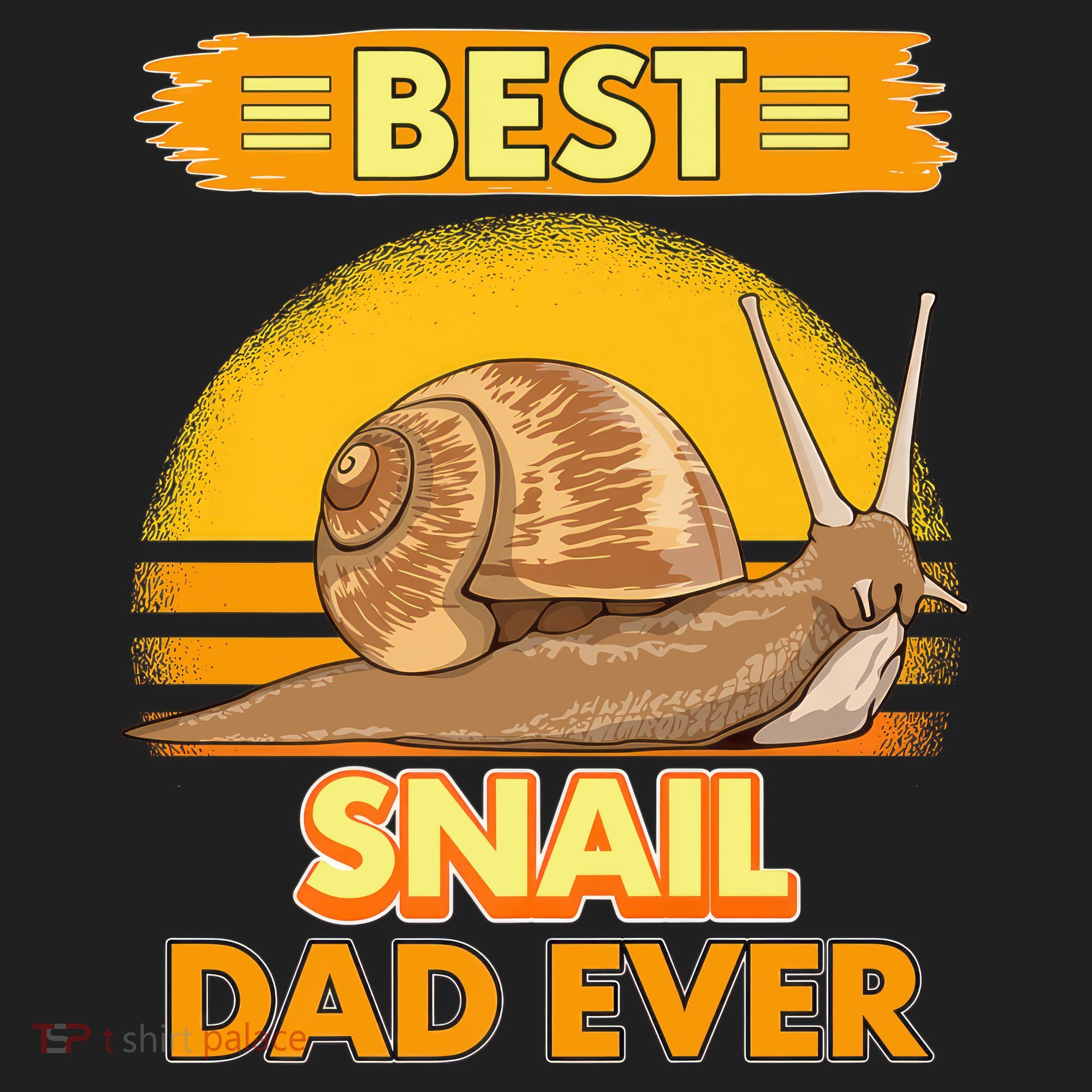  Best Snail Dad Ever Father's Day Slug Snails Golf Towel