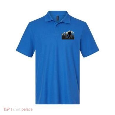 Bigfoot Sasquatch Design And Trip Hiking Lovers Gift Polo