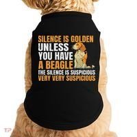 Beagle Scent Dog Hunting Pet Breeder Silence Is Golden Doggie Tank thumb 0