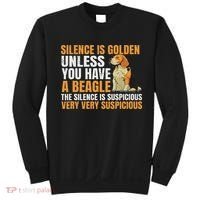 Beagle Scent Dog Hunting Pet Breeder Silence Is Golden Sweatshirt thumb 0