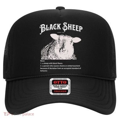 Black S.H.E.E.P Definition Sarcastic Quote Design For Everyone Hat