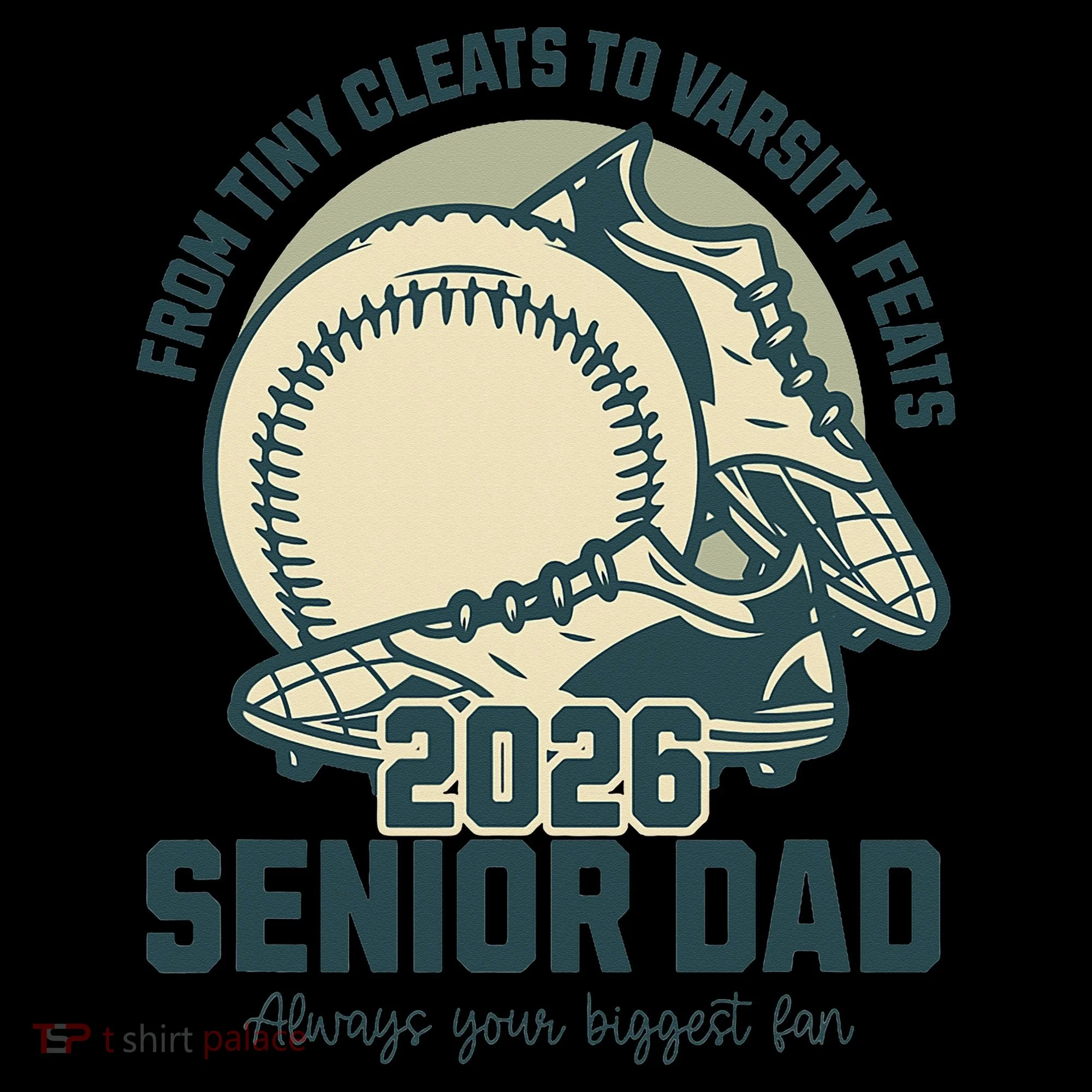 Baseball Senior Dad 2026 Tiny Cleats Varsity Feats Coffee Mug