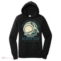 Baseball Senior Dad 2026 Tiny Cleats Varsity Feats Women's Hoodie thumb 0