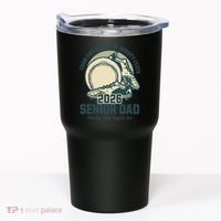 Baseball Senior Dad 2026 Tiny Cleats Varsity Feats Tumbler thumb 0