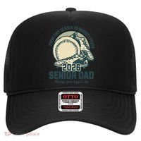 Baseball Senior Dad 2026 Tiny Cleats Varsity Feats Hat thumb 0