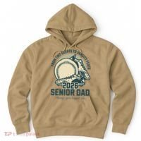 Baseball Senior Dad 2026 Tiny Cleats Varsity Feats Hoodie thumb 0