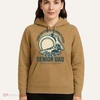 Baseball Senior Dad 2026 Tiny Cleats Varsity Feats Hoodie thumb 5