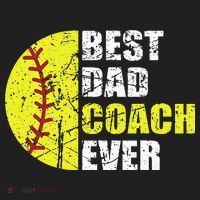 Best Softball Dad Coach Ever Retro Father Softball Coach Dad Hat thumb 2