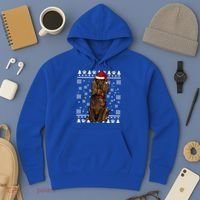 Boykin Spaniel Dog Santa Hat Xmas Ugly Christmas Gift Hoodie thumb 3