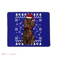 Boykin Spaniel Dog Santa Hat Xmas Ugly Christmas Gift Mousepad thumb 0