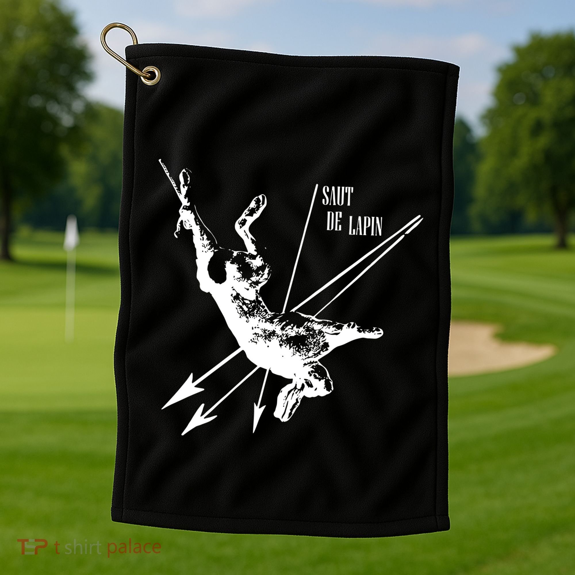 Bhop Saut De Lapin Golf Towel