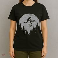 Bmx Stunt Dirt Bike Moon Freestyle Rider T-Shirt thumb 4