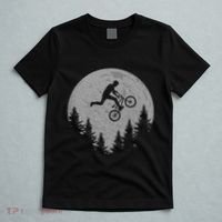 Bmx Stunt Dirt Bike Moon Freestyle Rider T-Shirt thumb 5