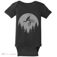 Bmx Stunt Dirt Bike Moon Freestyle Rider Baby Bodysuit thumb 0