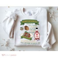 BuddyS Spaghetti Elf Christmas Holiday Season Sweatshirt thumb 2