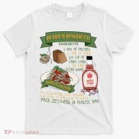 BuddyS Spaghetti Elf Christmas Holiday Season T-Shirt thumb 0