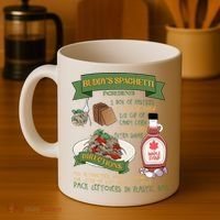 BuddyS Spaghetti Elf Christmas Holiday Season Coffee Mug thumb 4
