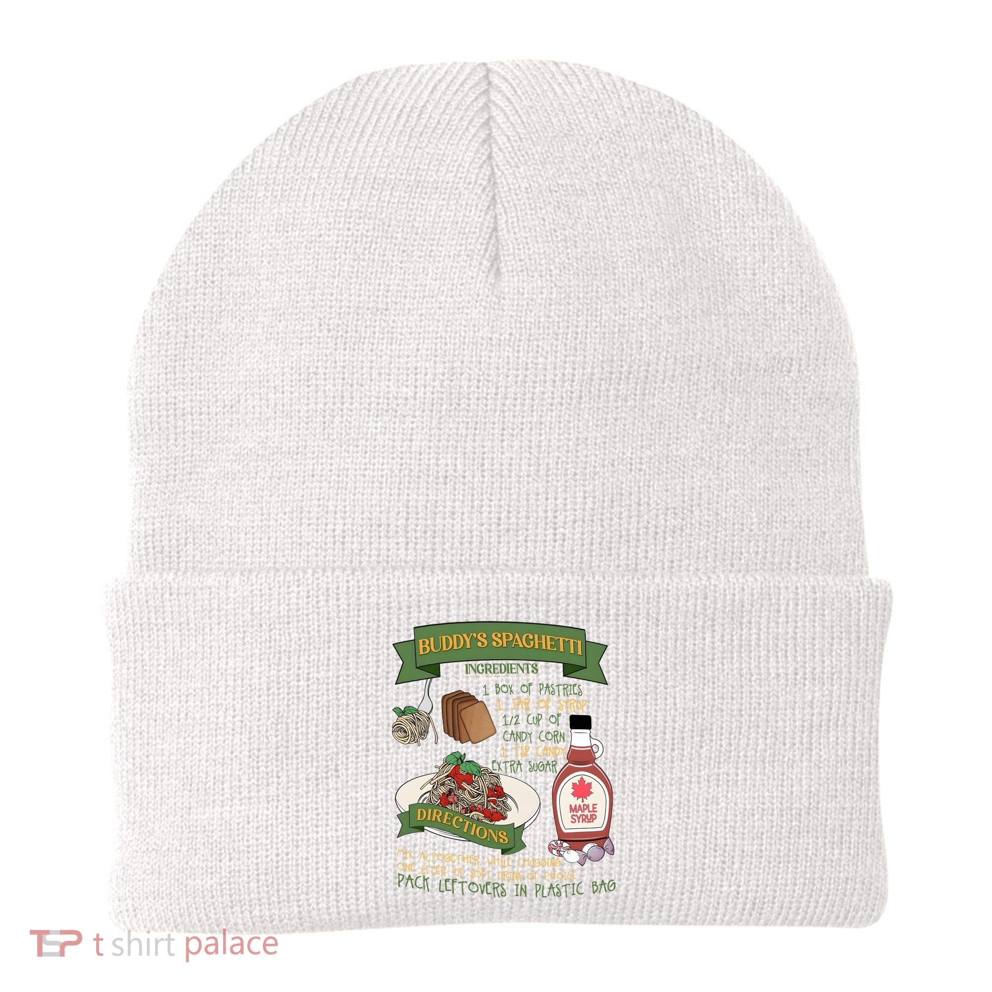 BuddyS Spaghetti Elf Christmas Holiday Season Beanie