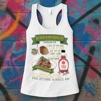 BuddyS Spaghetti Elf Christmas Holiday Season Women's Tank Top thumb 3