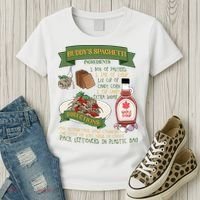 BuddyS Spaghetti Elf Christmas Holiday Season Women's T-Shirt thumb 3