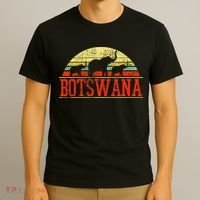 Botswana Safari Elephant Vintage T-Shirt thumb 3