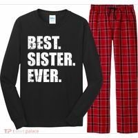 Best Sister Ever Long Sleeve Pajama Set thumb 0