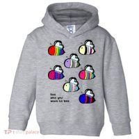 Bee Swarm Essential Bee Who You Want To Bee Toddler Hoodie thumb 0