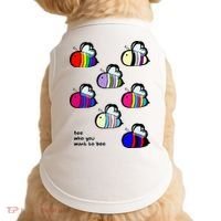 Bee Swarm Essential Bee Who You Want To Bee Doggie Tank thumb 0