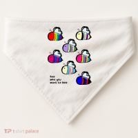 Bee Swarm Essential Bee Who You Want To Bee USA-Made Doggie Bandana thumb 0