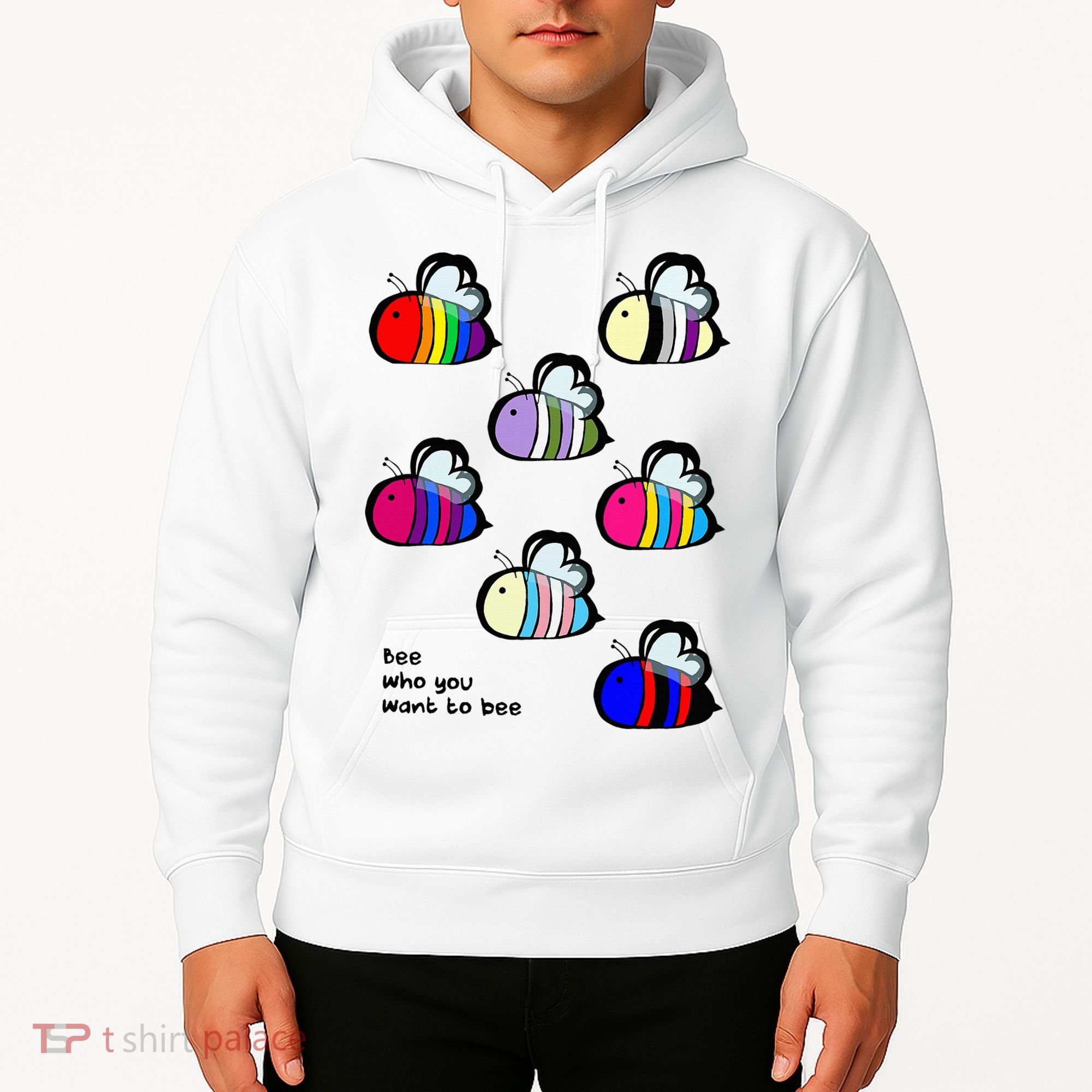 Bee Swarm Essential Bee Who You Want To Bee Hoodie