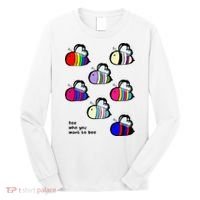 Bee Swarm Essential Bee Who You Want To Bee Long Sleeve Shirt thumb 0