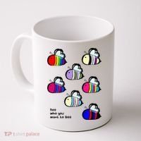 Bee Swarm Essential Bee Who You Want To Bee Coffee Mug thumb 0