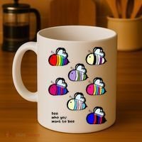 Bee Swarm Essential Bee Who You Want To Bee Coffee Mug thumb 4