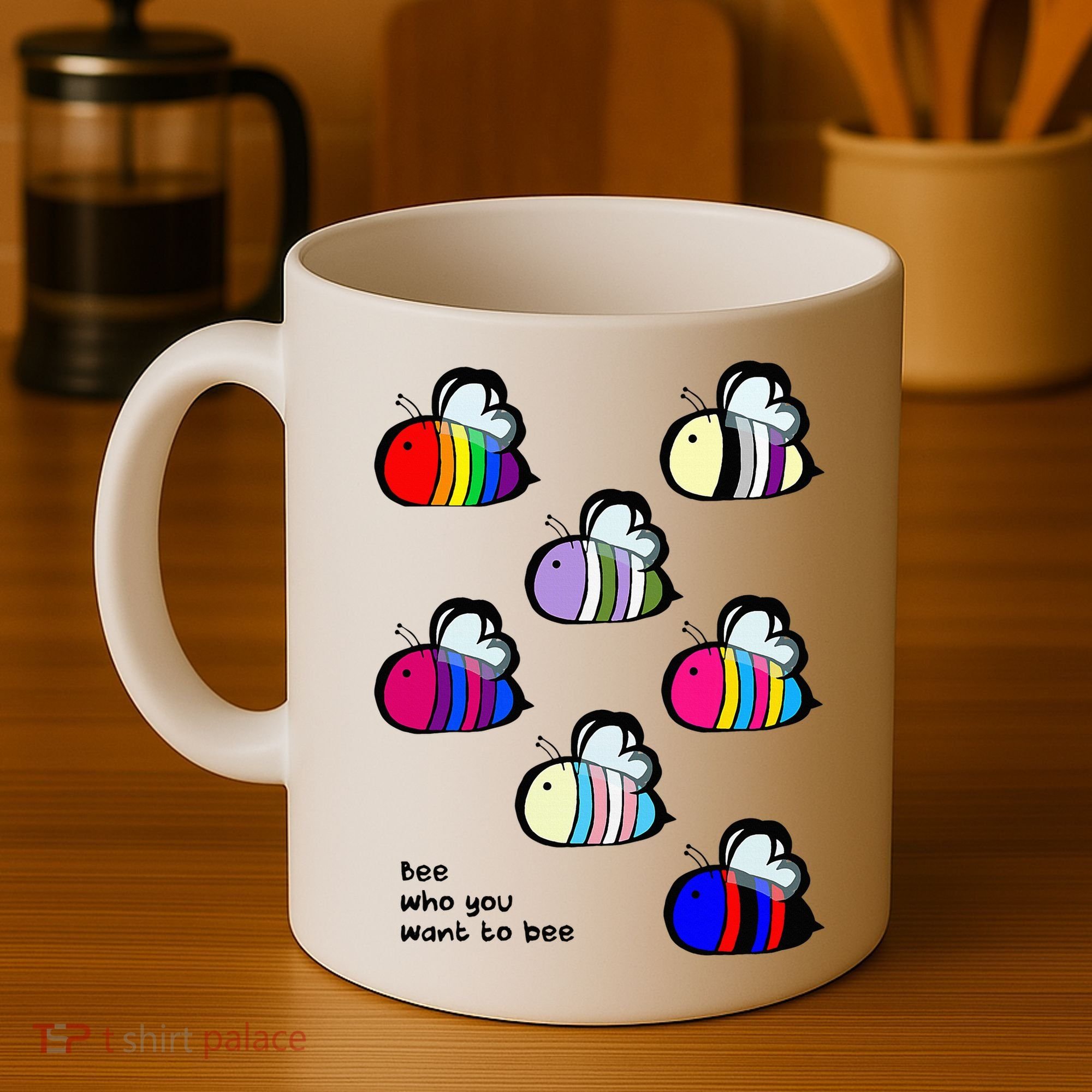 Bee Swarm Essential Bee Who You Want To Bee Coffee Mug