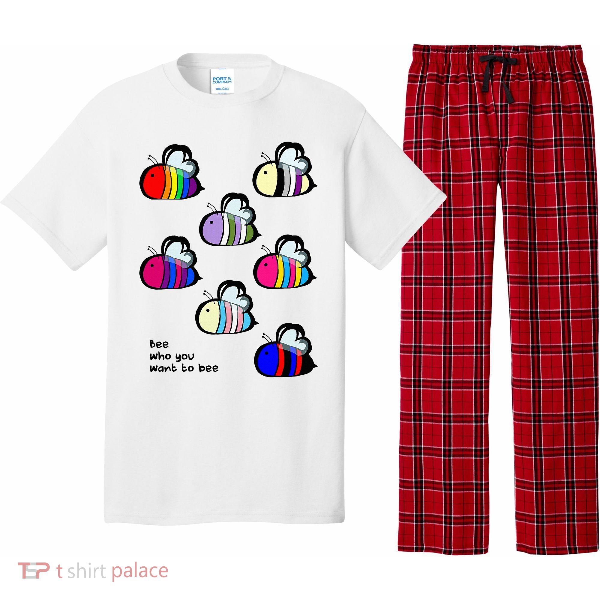 Bee Swarm Essential Bee Who You Want To Bee Pajama Set