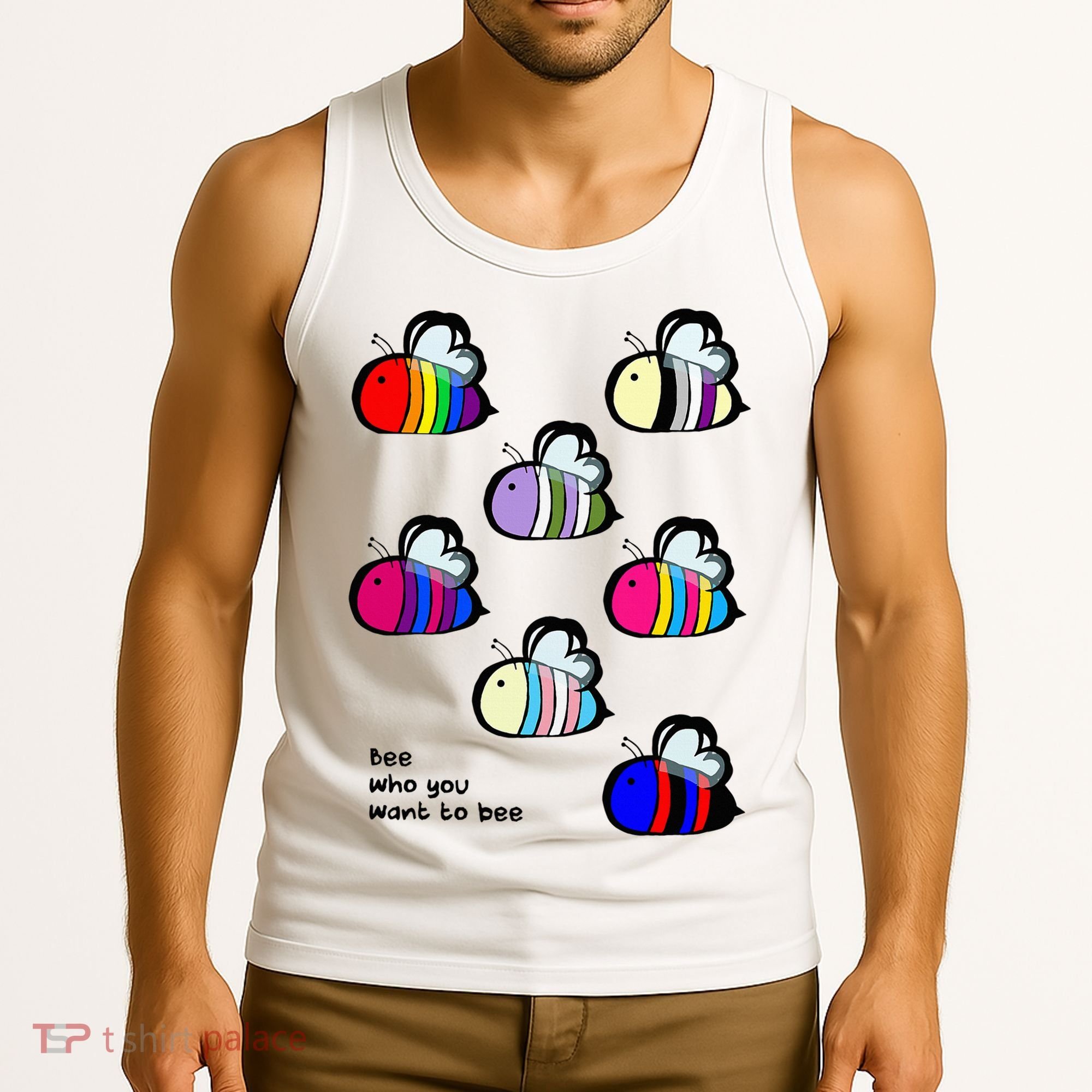 Bee Swarm Essential Bee Who You Want To Bee Tank Top