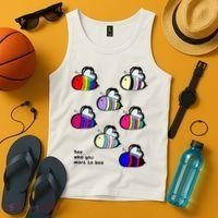 Bee Swarm Essential Bee Who You Want To Bee Tank Top thumb 4
