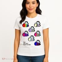 Bee Swarm Essential Bee Who You Want To Bee Women's T-Shirt thumb 4
