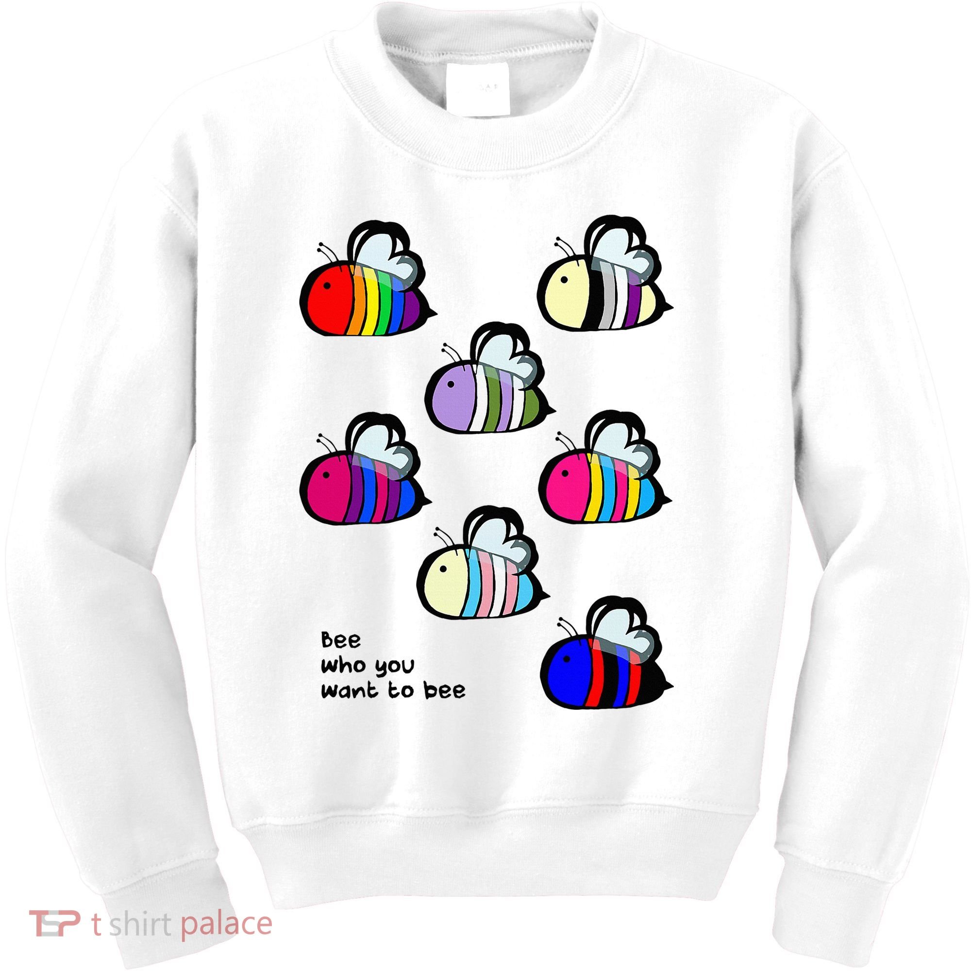 Bee Swarm Essential Bee Who You Want To Bee Kids Sweatshirt
