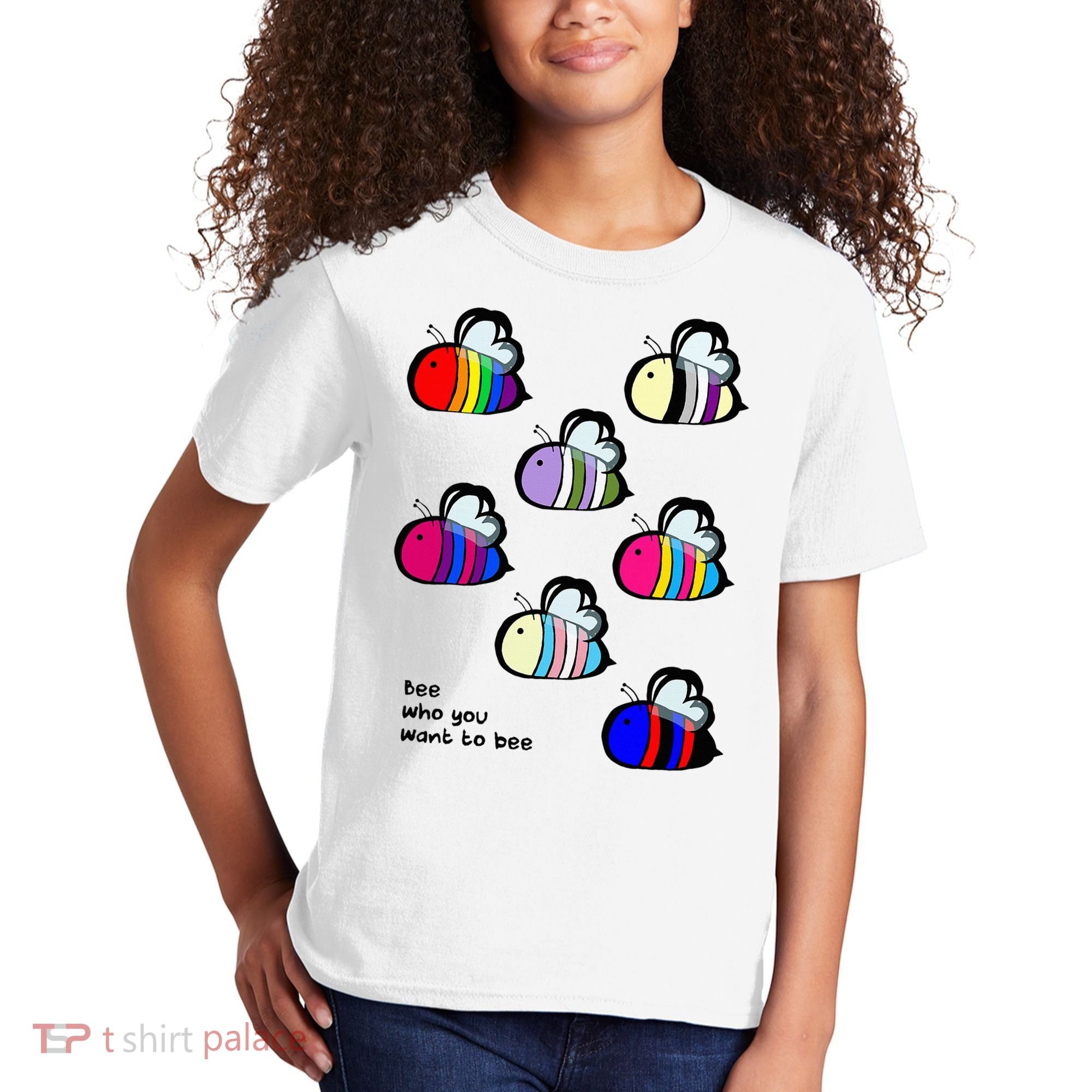 Bee Swarm Essential Bee Who You Want To Bee Kids T-Shirt