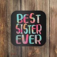 Best Sister Ever Mothers Day Coaster thumb 0