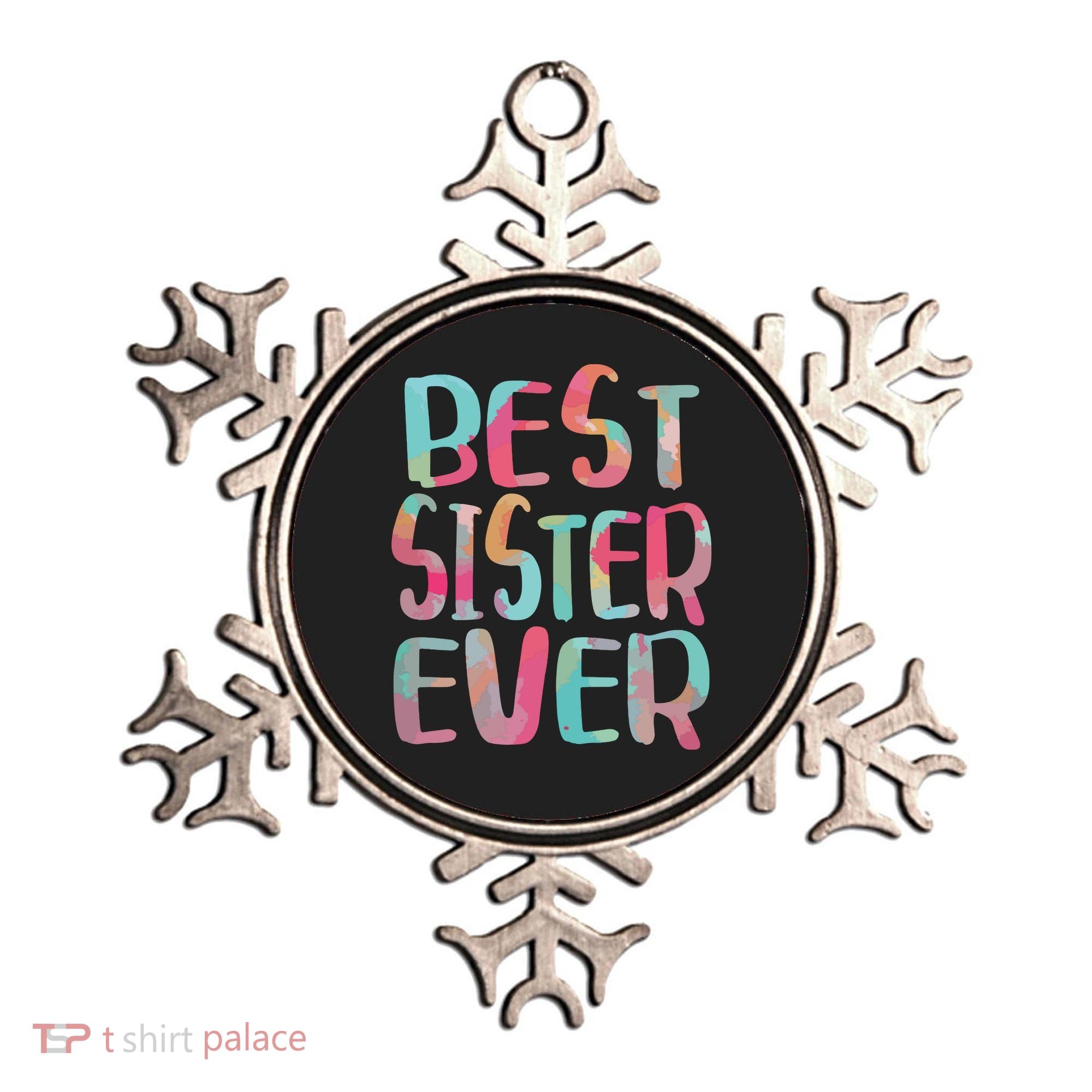 Best Sister Ever Mothers Day Ornament
