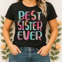 Best Sister Ever Mothers Day Women's T-Shirt thumb 2