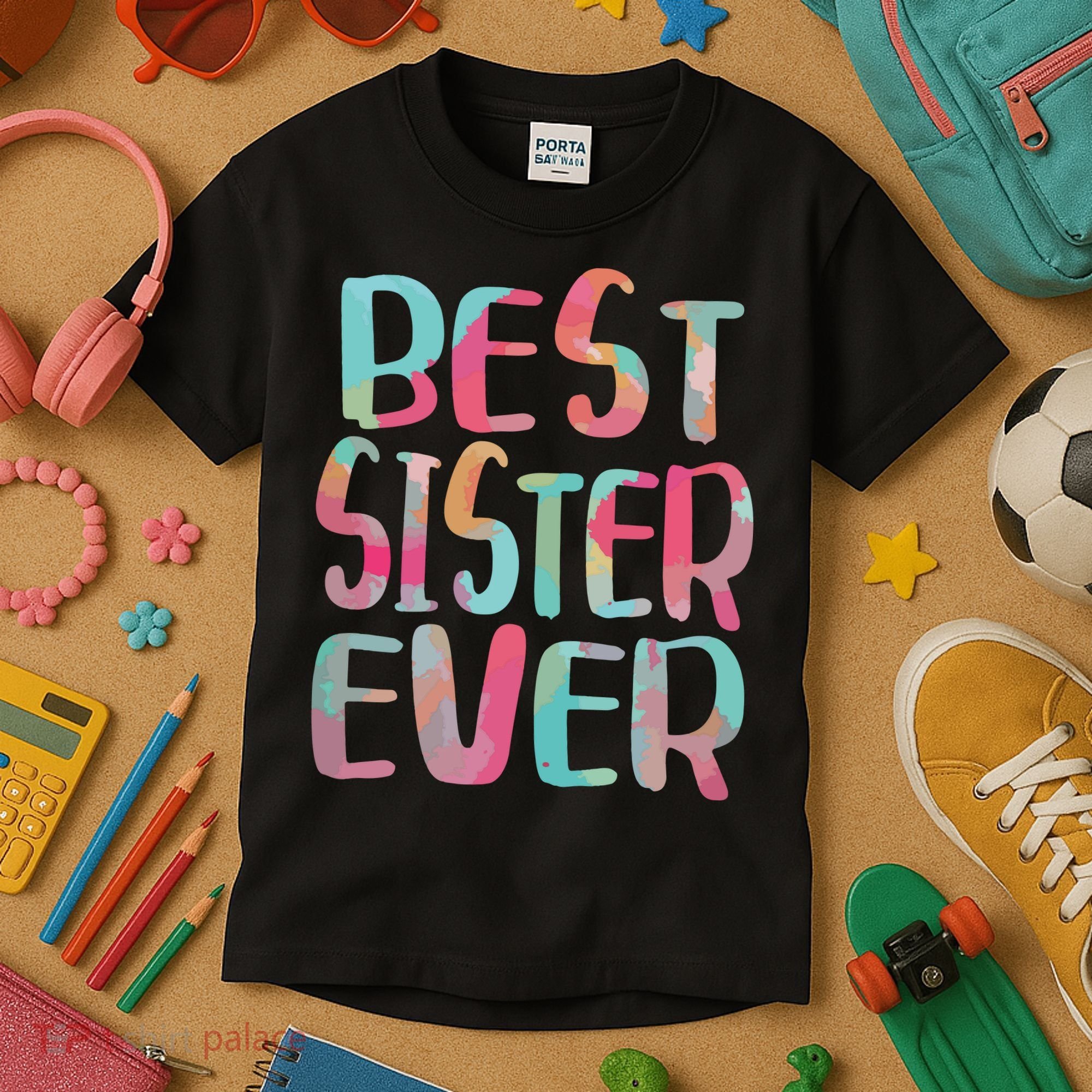 Best Sister Ever Mothers Day Kids T-Shirt