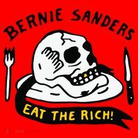 Bernie Sanders Eat The Rich Santa Hat thumb 1