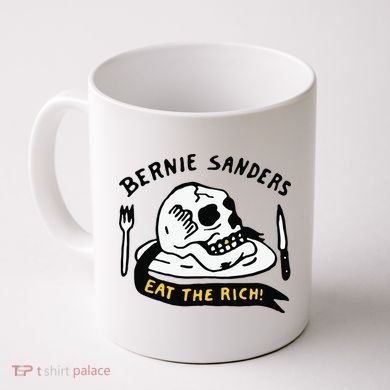 Bernie Sanders Eat The Rich Coffee Mug