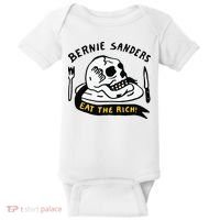 Bernie Sanders Eat The Rich Baby Bodysuit thumb 0