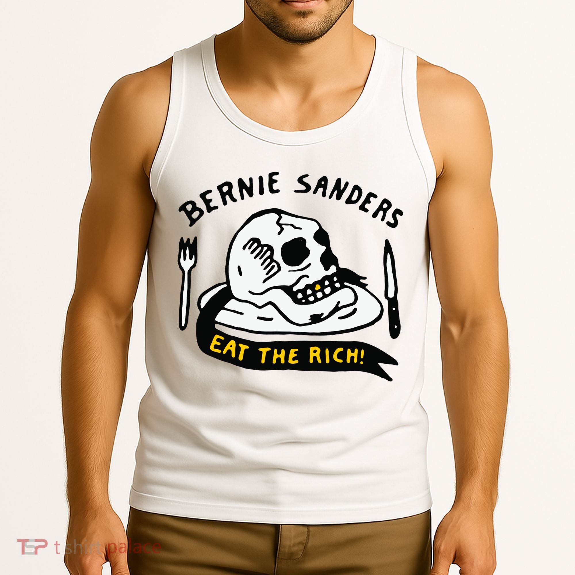 Bernie Sanders Eat The Rich Tank Top