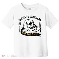 Bernie Sanders Eat The Rich Toddler T-Shirt thumb 0